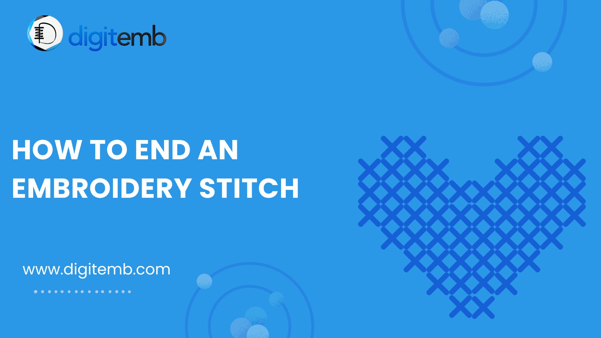 Cara Mengakhiri Jahitan Sulaman Metode Cepat Dan Mudah